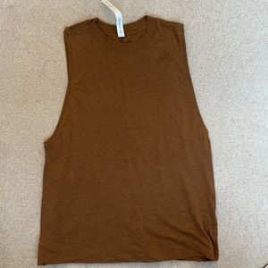 Lululemon All Yours Tank copper brown Size 2